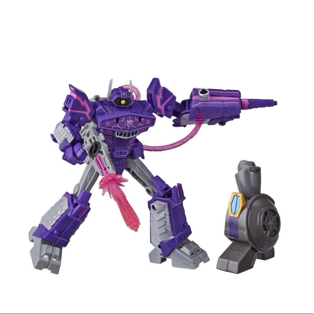 Transformers Bumblebee Cyberverse Adventures Deluxe Shockwave Action Figure